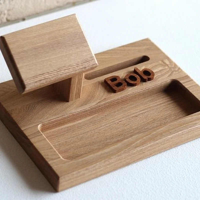 Kişiye Özel - Ahşap Station Tasarım Aksesuar Standı