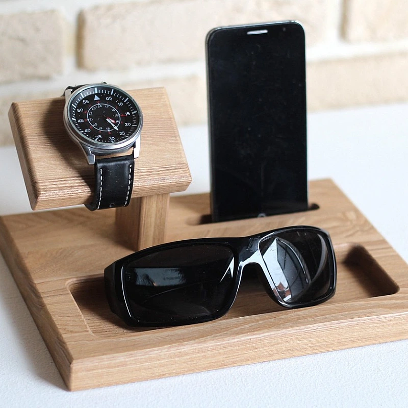 Kişiye Özel - Ahşap Station Tasarım Aksesuar Standı