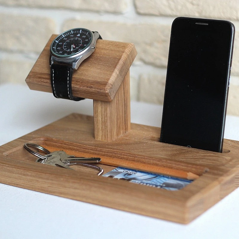 Kişiye Özel - Ahşap Station Tasarım Aksesuar Standı