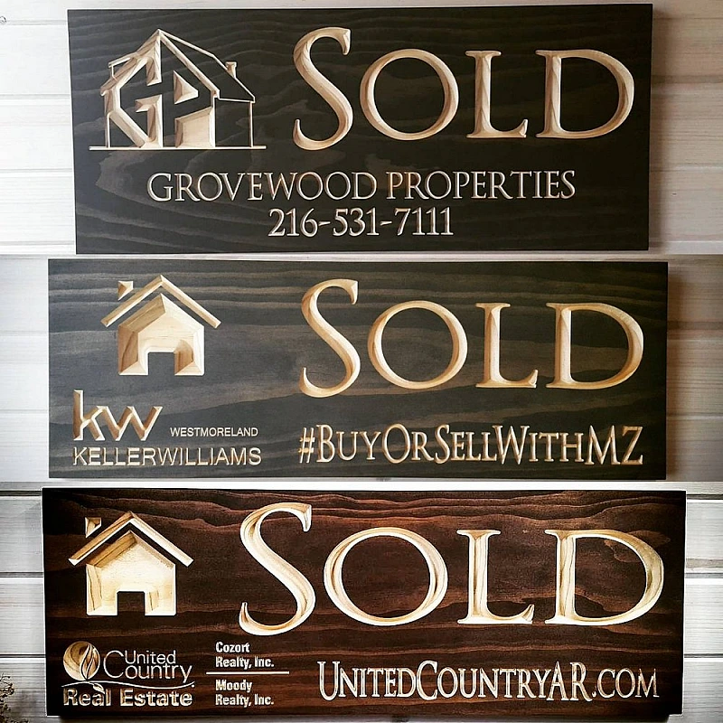 Kişiye Özel - Ahşap Kapı Tabelası Yazı Oyma Dış Yatay