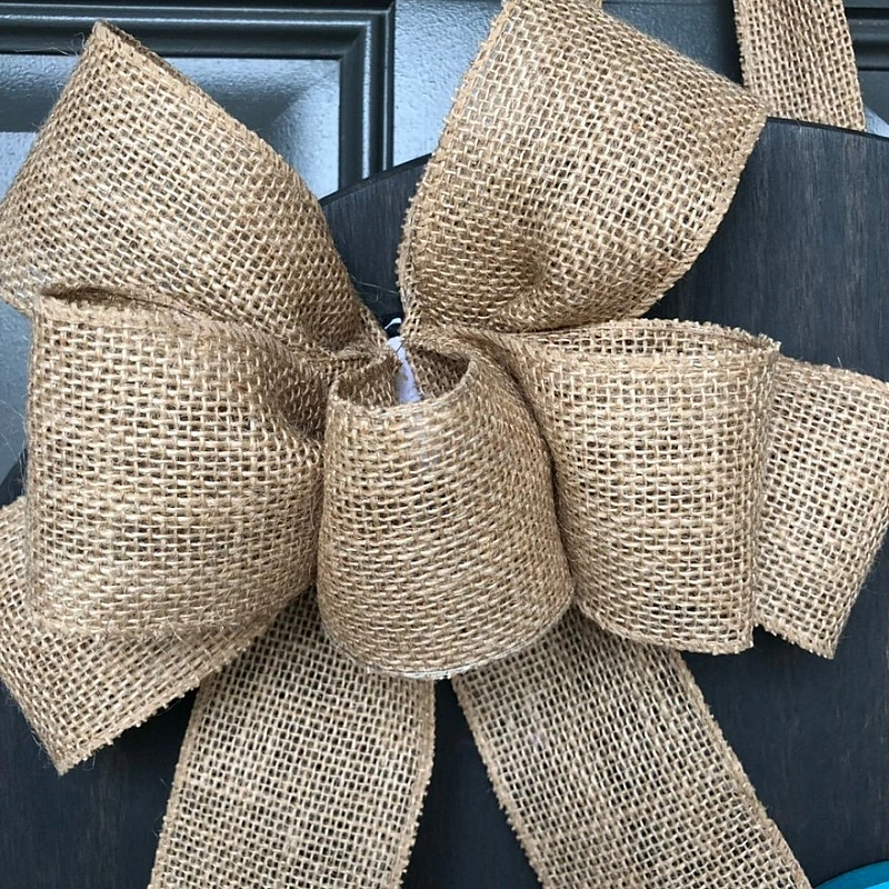 Kişiye Özel - Ahşap Tek Harfli Kapı Süsü Yuvarlak