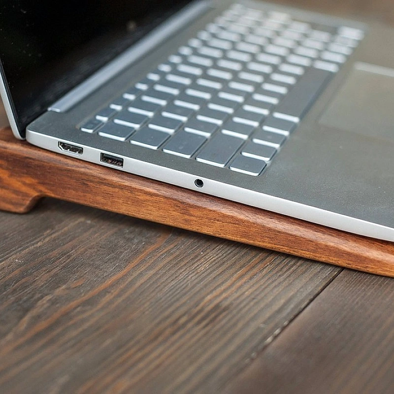 Kişiye Özel - Ahşap Laptop Notebook Ayak
