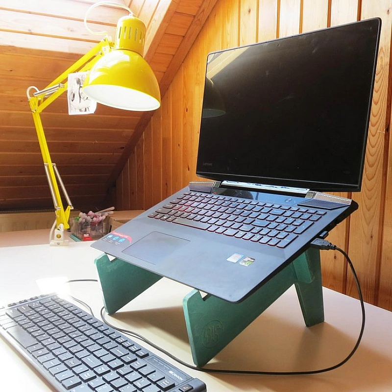 Kişiye Özel - Ahşap Laptop Sehpası Piave Modeli