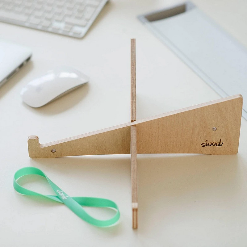 Kişiye Özel - Ahşap Laptop Sehbası X Tasarım