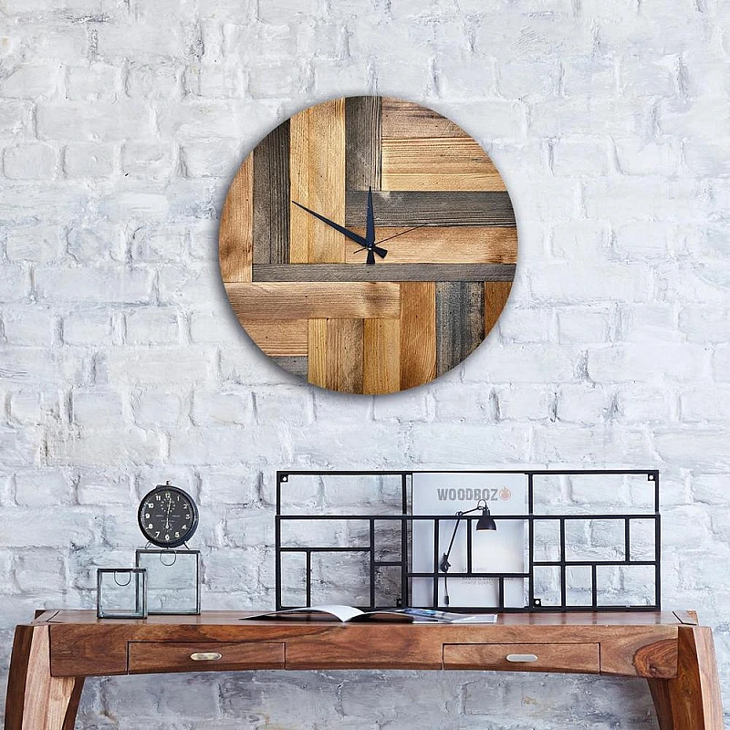 Kişiye Özel - Ahşap Saat Tasarım Yama