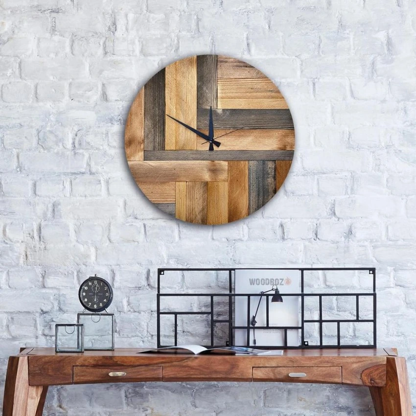 Kişiye Özel - Ahşap Saat Tasarım Yama