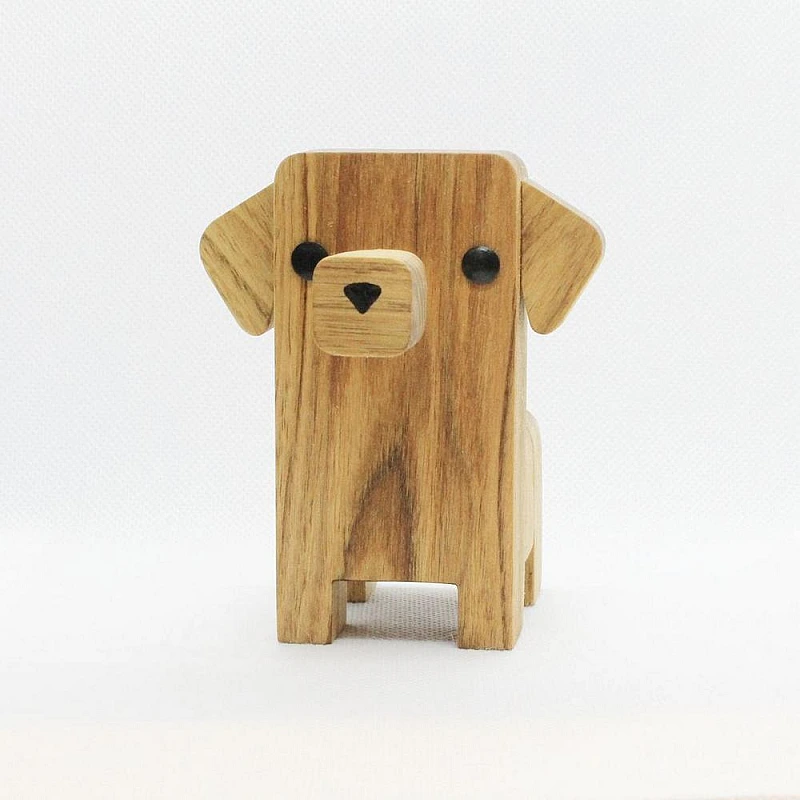 Kişiye Özel - Ahşap Dachshund Tasarım Gözlük Standı