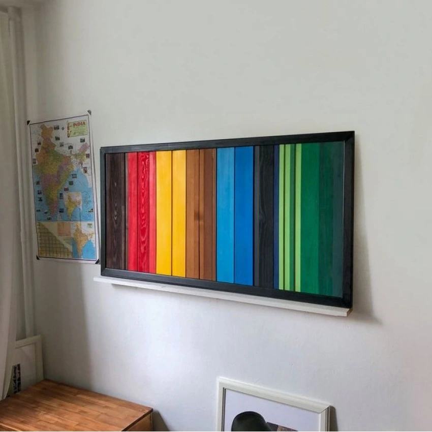 Kişiye Özel - Ahşap Headboard Tasarım Tablo