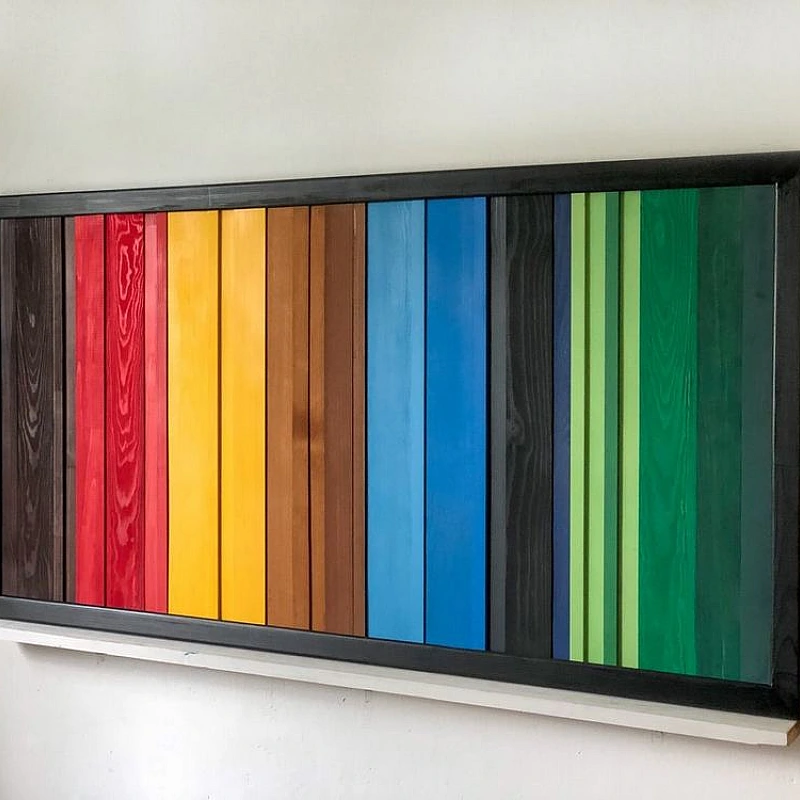 Kişiye Özel - Ahşap Headboard Tasarım Tablo