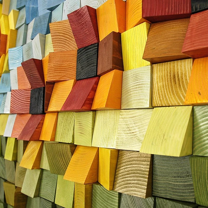 Kişiye Özel - Ahşap Ay Çiçek Desenli Tablo