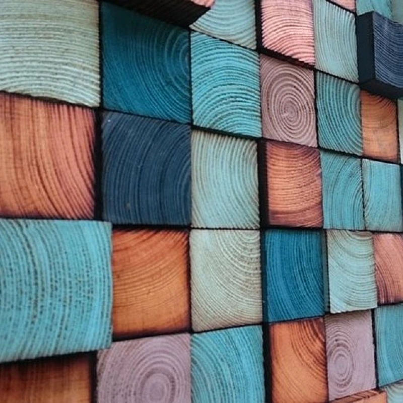 Kişiye Özel - Ahşap Colour Rengler Tunçkol Tasarım Tablo