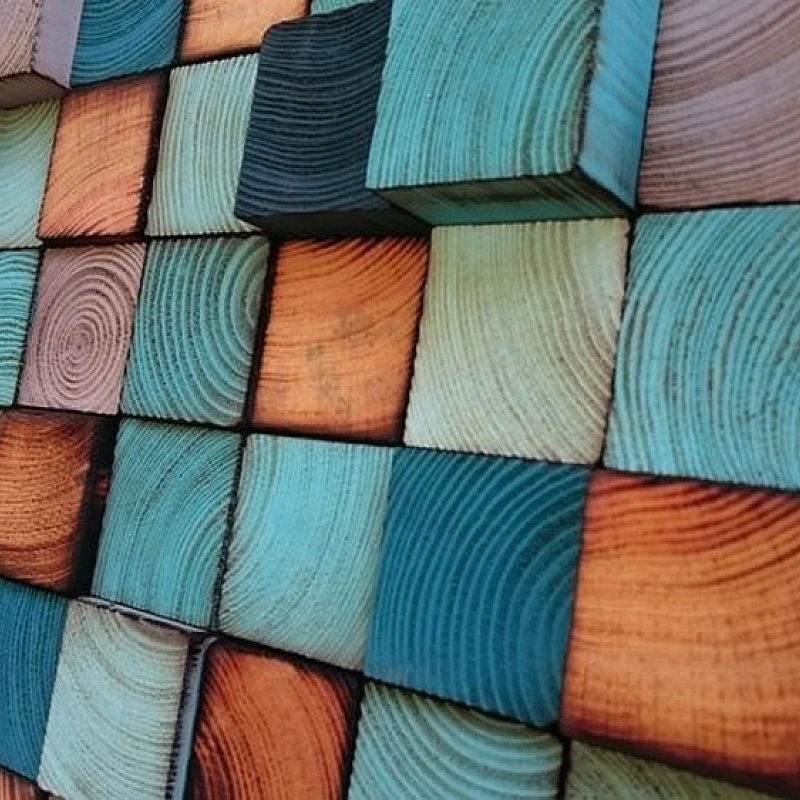 Kişiye Özel - Ahşap Colour Rengler Tunçkol Tasarım Tablo