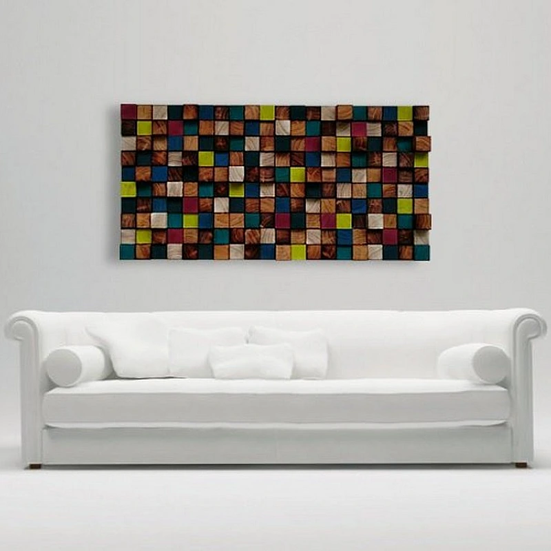 Kişiye Özel - Ahşap Colour Rengi Tablo