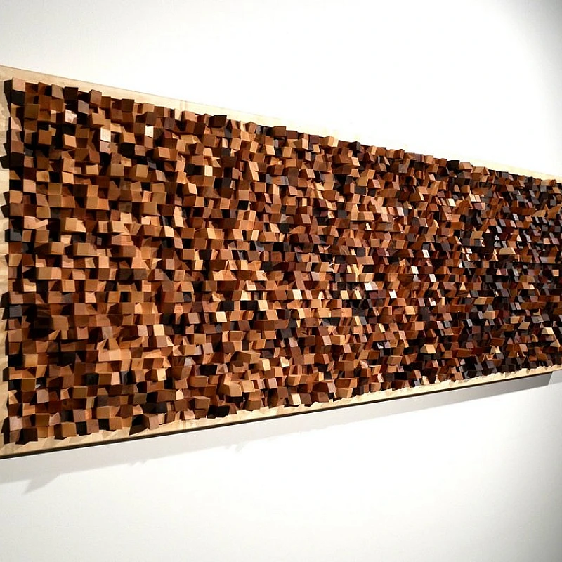 Kişiye Özel - Ahşap Kahverengi Cevizin Rengi Tablo