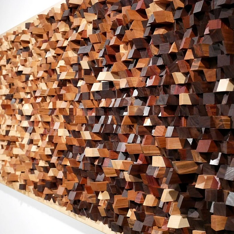 Kişiye Özel - Ahşap Kahverengi Cevizin Rengi Tablo