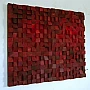 Kişiye Özel - Ahşap Kırmızının Rengi Tablo