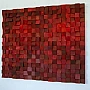 Kişiye Özel - Ahşap Kırmızının Rengi Tablo