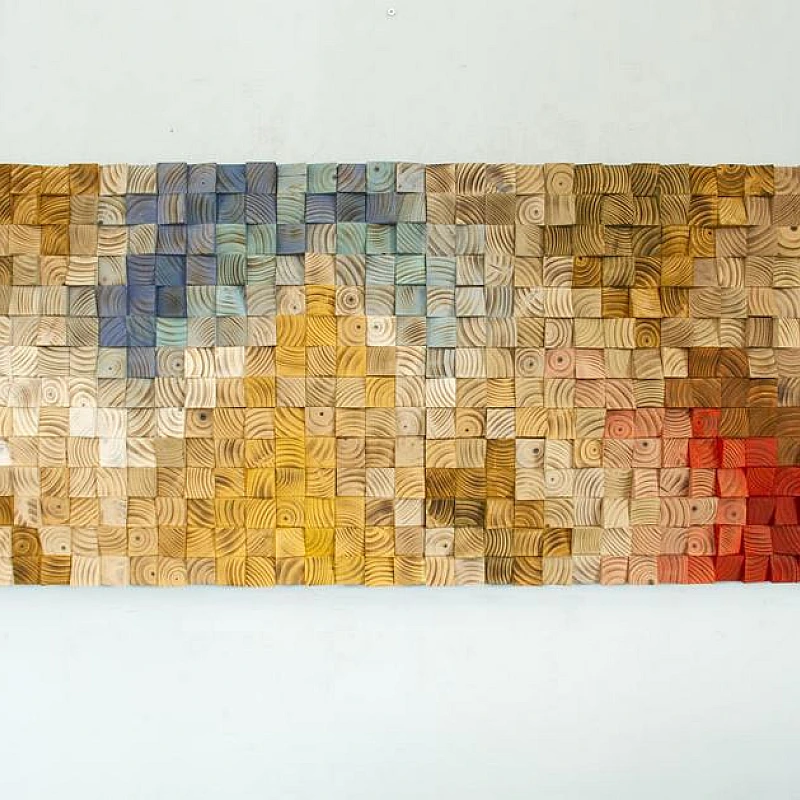 Kişiye Özel - Ahşap Sarının Rengi Tablo