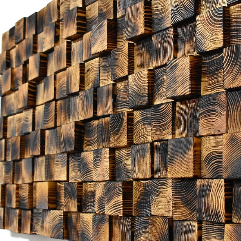 Kişiye Özel - Ahşap Yakma Rengi Tablo