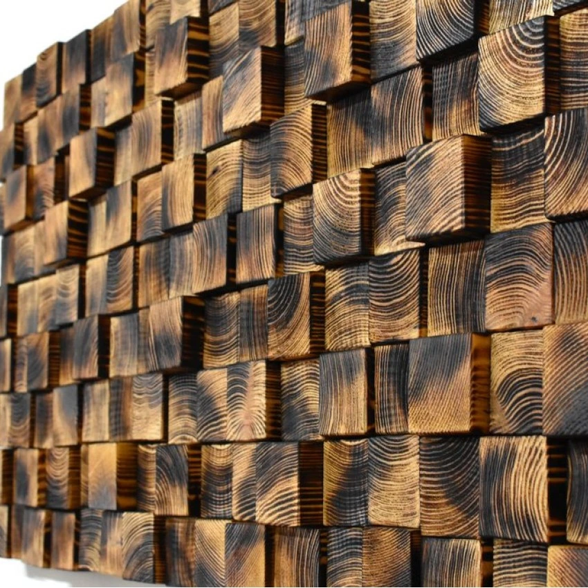 Kişiye Özel - Ahşap Yakma Rengi Tablo