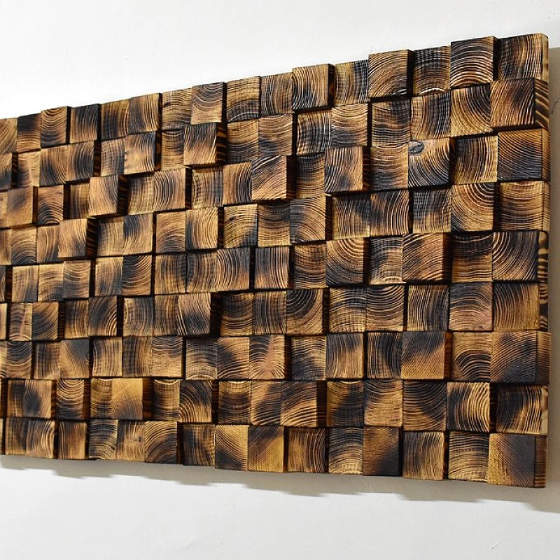 Kişiye Özel - Ahşap Yakma Rengi Tablo