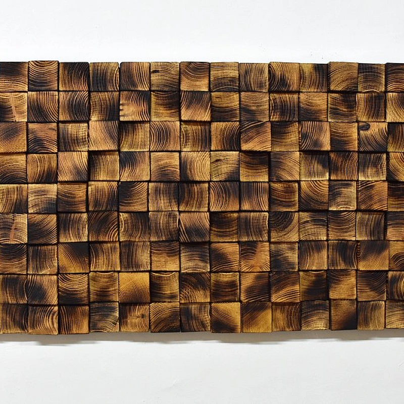 Kişiye Özel - Ahşap Yakma Rengi Tablo