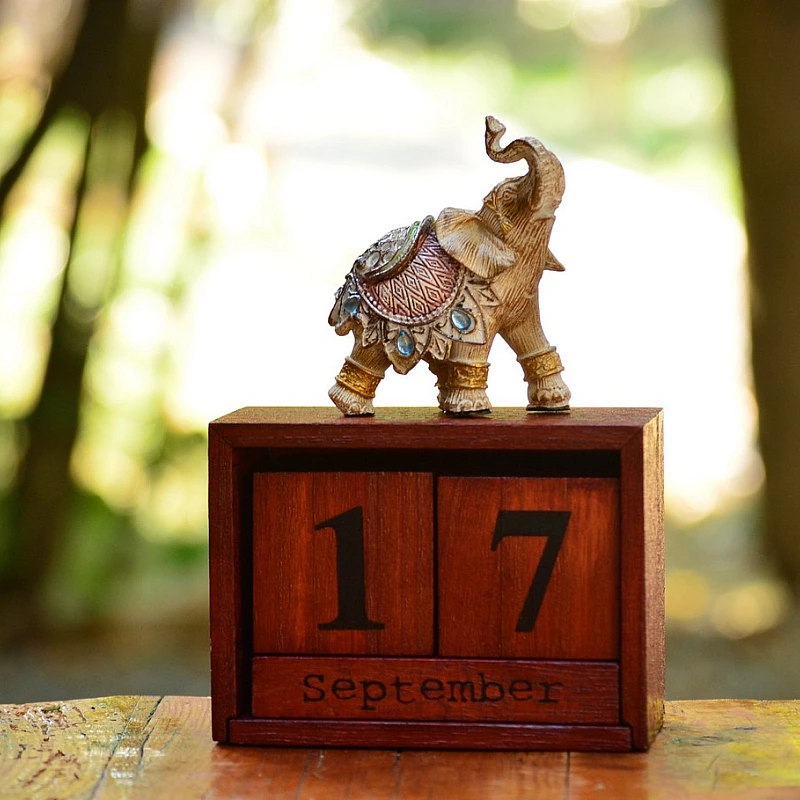 Kişiye Özel - Ahşap Sonsuz Takvim