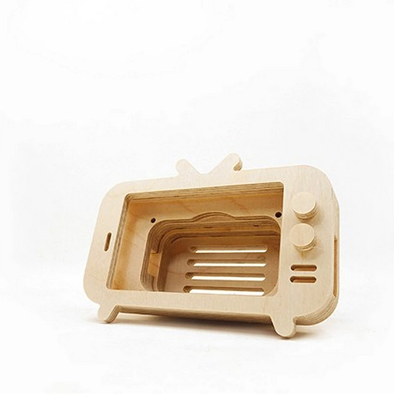 Kişiye Özel - Ahşap Cep Telefonu Tv Kasası