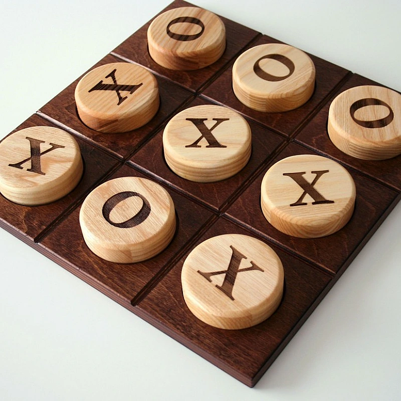 Kişiye Özel - Ahşap Kabartma Xox Oyunu