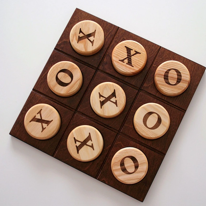 Kişiye Özel - Ahşap Kabartma Xox Oyunu