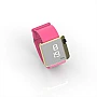 Cool Watch Saat - Gold Shiny Led Edition - Pembe Kayış Unisex
