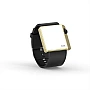 Cool Watch Saat - Gold Shiny Led Edition - Siyah Kayış Unisex