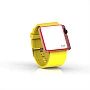 Cool Watch Saat - Kırmızı Edition - Sarı Kayış Unisex