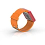 Cool Watch Saat - Kırmızı Edition - Turuncu Kayış Unisex