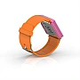 Cool Watch Saat - Pembe Edition - Turuncu Kayış Unisex