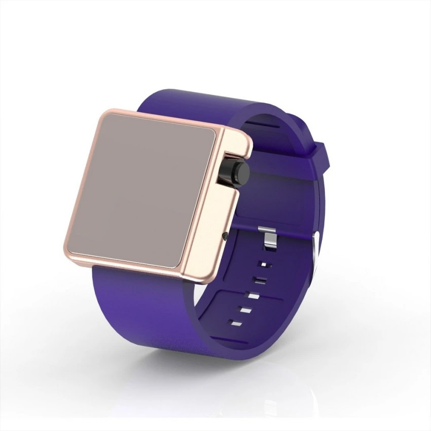 Cool Watch Saat - Rose Edition - Mor Kayış Unisex