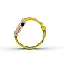 Cool Watch Saat - Rose Edition - Sarı Kayış Unisex