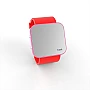Cool Watch Saat - Pembe Led Kasa - Kırmızı Kayış Unisex