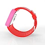 Cool Watch Saat - Pembe Led Kasa - Kırmızı Kayış Unisex