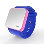 Cool Watch Saat - Pembe Led Kasa - Mavi Kayış Unisex