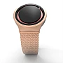 Cool Watch Saat - Rose Mat Kasa Kırmızı Halka - Rose Kordon CooL Plus Unisex