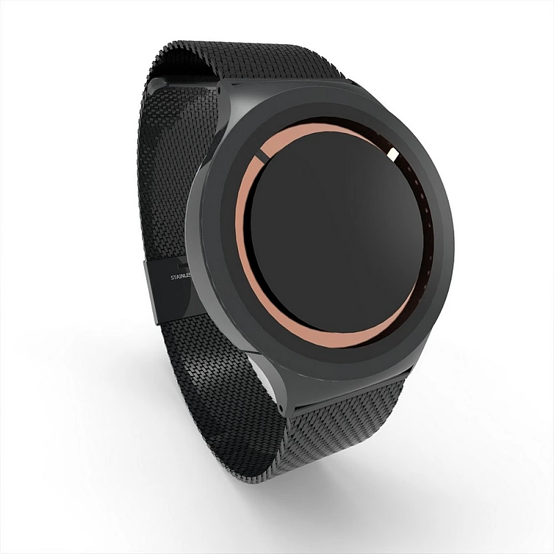 Cool Watch Saat - Siyah Mat Kasa - Siyah Kordon CooL Plus Unisex