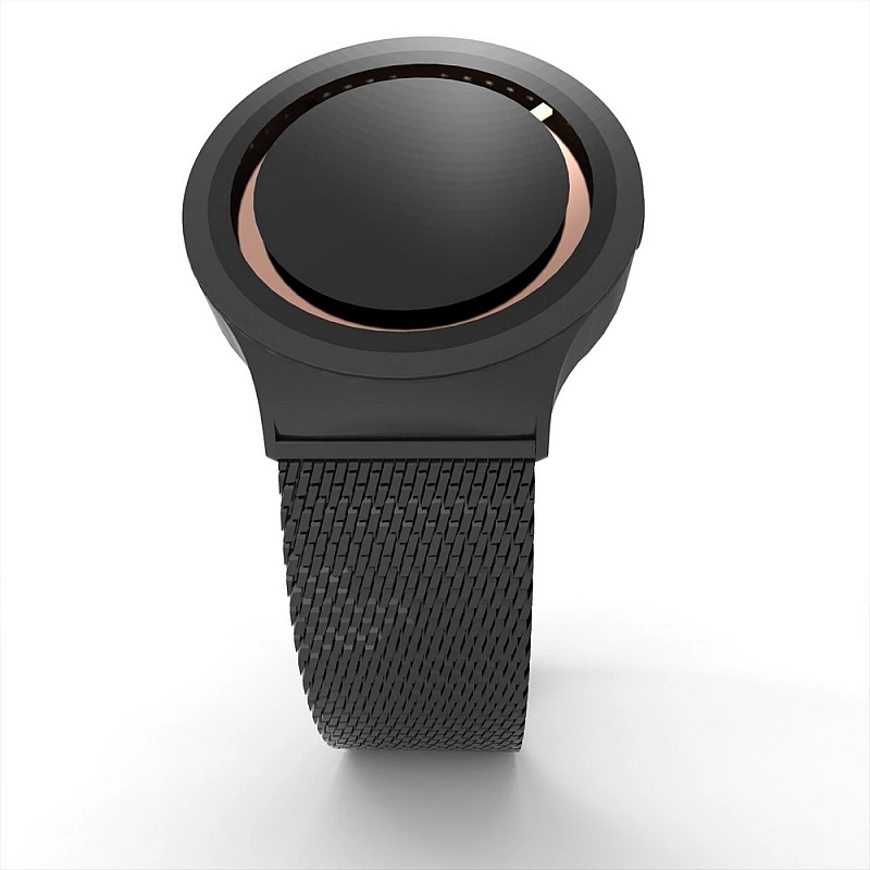Cool Watch Saat - Siyah Mat Kasa - Siyah Kordon CooL Plus Unisex