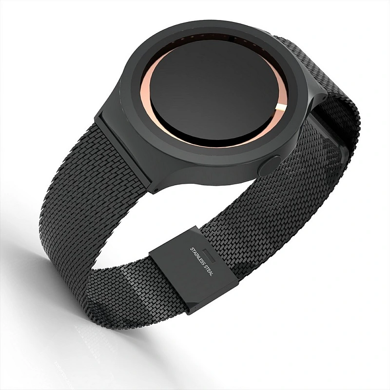 Cool Watch Saat - Siyah Mat Kasa - Siyah Kordon CooL Plus Unisex