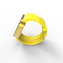 Cool Watch Saat - Gold Shiny Dokunmatik Kasa - Sarı Kayış Unisex
