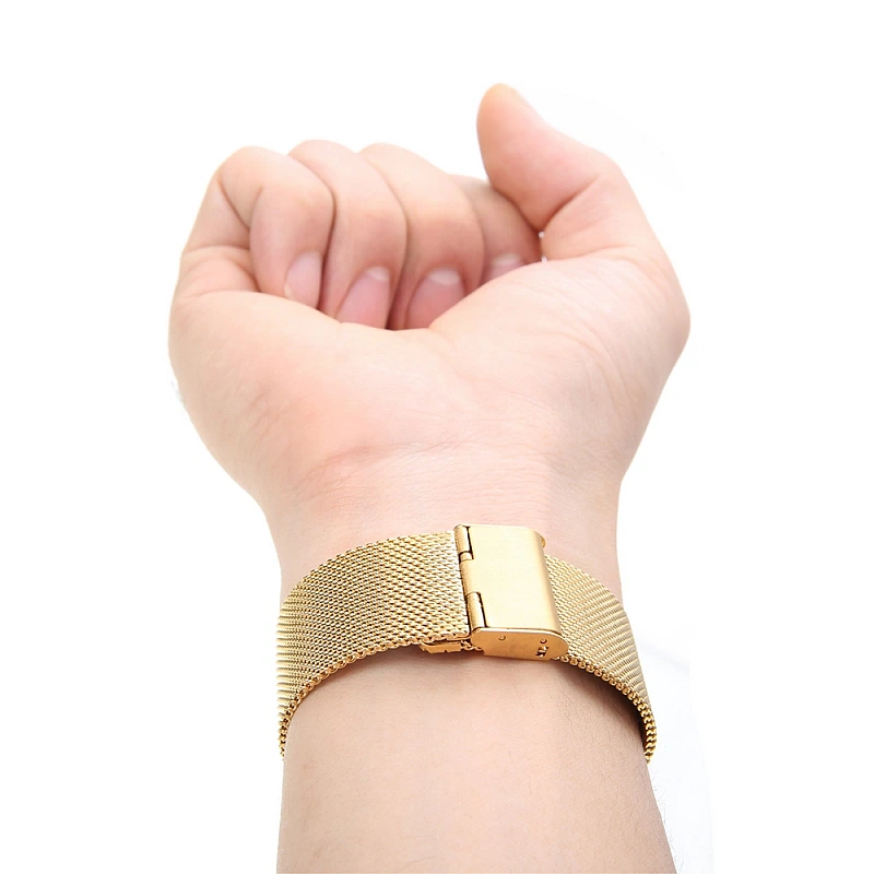 Cool Watch Saat - Hasır Çelik Kordon 20 mm