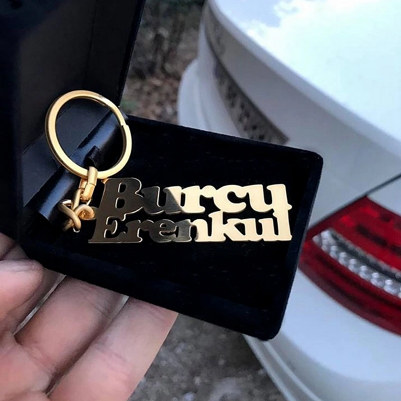 Kişiye Özel - Metal İsimli Anahatarlık