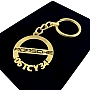 Porsche Anahtarlık - Metal Kişiye Özel Gold 24K Ayar Gerçek Altın Kaplama