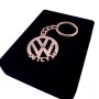 Volkwagen Anahtarlık - Metal Kişiye Özel Rose 24K Ayar Gerçek Altın Kaplama