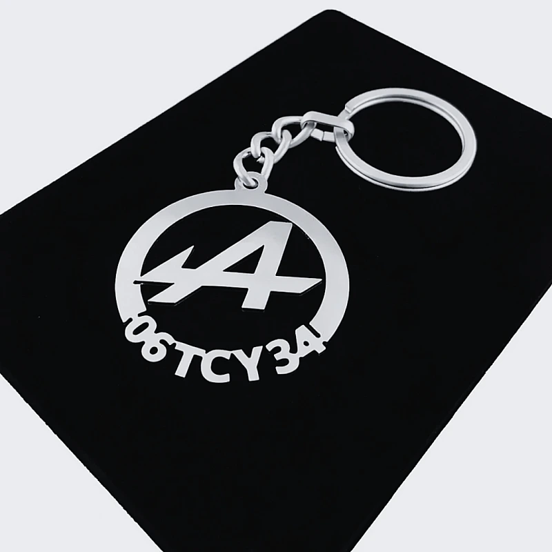 Alpine Anahtarlık - Metal Kişiye Özel 925 Ayar Gümüş Kaplama